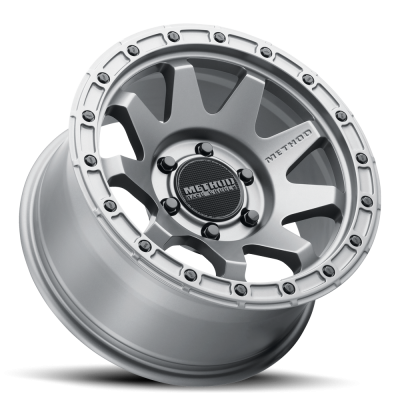 Aluminum Wheels 18x9 MR317 Bolt Pattern 6 On 139.7 Offset 3 Lip Size 0.83 Matte Titanium GY Method