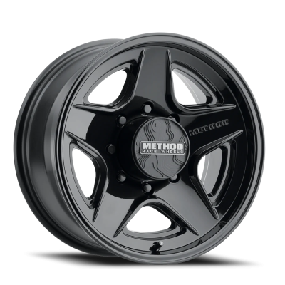 Aluminum Wheels 20x9 MR319 Bolt Pattern 8 On 170 Offset 18 Lip Size 1.06 Gloss Black GB Method