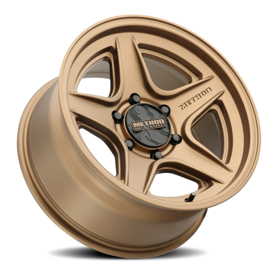 Aluminum Wheels 17x8.5 MR319 Bolt Pattern 6 On 135 Offset 0 Lip Size 1.3 Method Bronze BZ Method