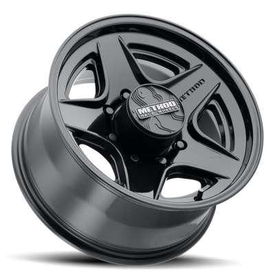 Aluminum Wheels 18x9 MR319 Bolt Pattern 8 On 165.1 Offset 18 Lip Size 1.06 Gloss Black GB Method