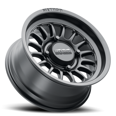 Aluminum Wheels 14x7 MR411 Bead Grip UTV Bolt Pattern 4 On 156 Offset 13 Lip Size 1.73 Matte Black MB Method