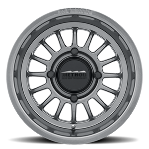 Aluminum Wheels 14x7 MR411 Bead Grip UTV Bolt Pattern 4 On 156 Offset 13 Lip Size 1.73 Gloss Titanium SL Method