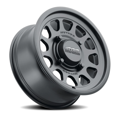 Aluminum Wheels 14x7 MR414 Bead Grip UTV Bolt Pattern 4 On 156 Offset 13 Lip Size 1.18 Matte Black MB Method