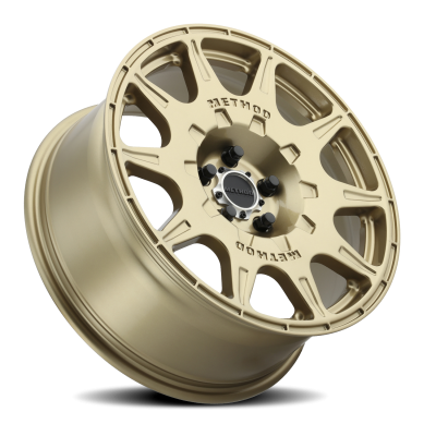 Aluminum Wheels 17x8 Rally MR502 Bolt Pattern 5 On 114.3 Offset 38 Lip Size 0 Gold GD Method