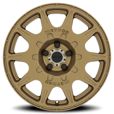 Aluminum Wheels 17x8 Rally MR502 Bolt Pattern 5 On 114.3 Offset 38 Lip Size 0 Method Bronze BRZ Method