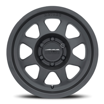 Aluminum Wheels 17x8.5 Bead Grip MR701 Bolt Pattern 6 On 135 Offset 0 Lip Size 1.81 Matte Black MB Method