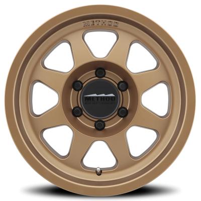 Aluminum Wheels 18x9 Bead Grip MR701 Bolt Pattern 6 On 135 Offset 18 Lip Size 1.81 Method Bronze BRZ Method