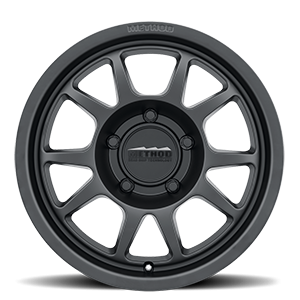 Aluminum Wheels 17x7.5 Bead Grip MR702 Bolt Pattern 5 On 130 Offset 50 Lip Size 1.18 Matte Black MB Method