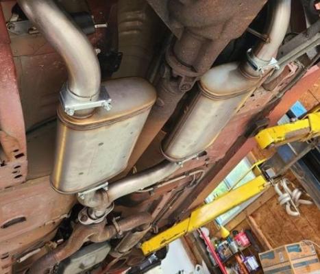 1998-2004 Mustang V6 Converter Back Exhaust System 409 Stainless Street Pro Mufflers Pypes Performance Exhaust