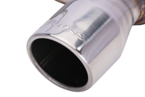 2005-2010 Ford Mustang GT Axle Back Exhaust Kit With Violator Mufflers 409 Stainless Pypes Performance Exhaust