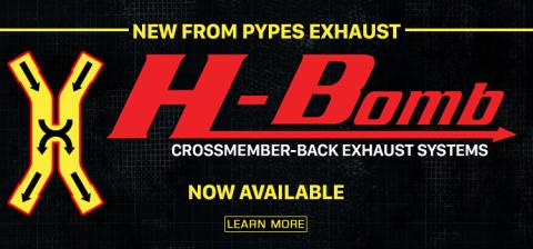 Crossmember Back w/H-Pipe Exhaust System 64-72 A-Body Split Rear Dual Exit 2.5 in Intermediate And Tail Pipe Turbo Pro Muffler/Hardware Incl Tip Not Incl Pypes Exhaust