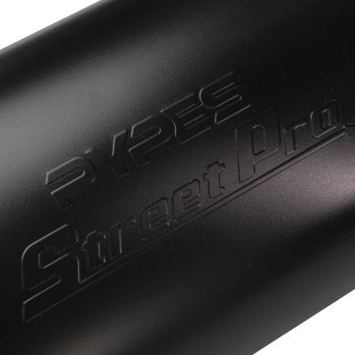 2007-2018  Jeep JK Dual Exit Axle Back Black Exhaust System 409 Stainless With Street Pro Muffler SJJ20SB