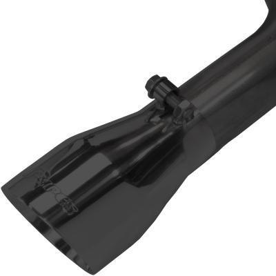 Axle-Back Exhaust System 18-22 Jeep Jl Dual Exit 2.5 Inch Intermediate And Tailpipe Street Pro Muffler Hardware Incl Black 4 Inch Dual Tips Included Stainless Steel Pypes Exhaust