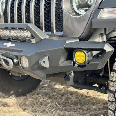 Mid Front Bumper With Winch Plate For 18-25 Jeep Wrangler JL 2-4 Door 20-25 Gladiator