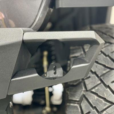 Mid Front Bumper With Winch Plate For 18-25 Jeep Wrangler JL 2-4 Door 20-25 Gladiator