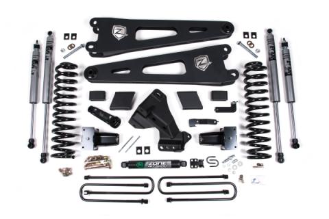 20-21 F-350 Dually 6 Inch Radius Arm Lift Kit Fox Adventure Shocks Diesel Zone Offroad