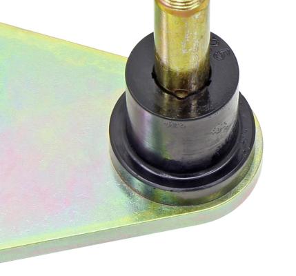 HD Leaf Spring Shackles 87-95 Wrangler YJ Front Includes Urethane Bushings HD Greasable Bolts Pair RockJock 4x4