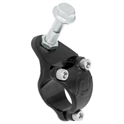 Currectlync Wrangler JK High Steer Kit For Stab. Shock And Jeep JL/JT Trac Bar Incl. Knuckles Drag Link Tie Rod Trac Bar Tb Reloc/Shock Mount Tr Clamp RockJock 4x4
