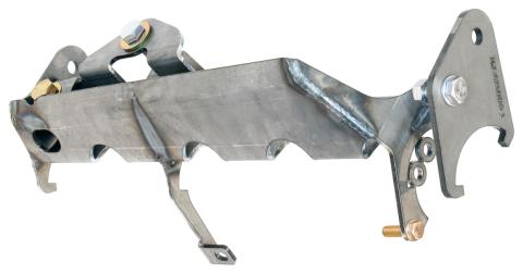 Currectlync JL/JT High Steer Front Trac Bar Relocation and Ram Assist Steering Mount Axle Bracket