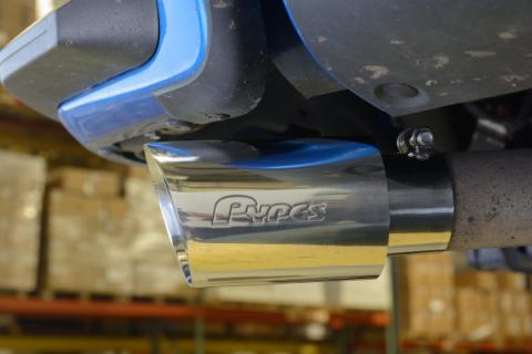 19-25 Silverado / Sierra 1500 4.8L/5.3L Single Exit Tunes &amp; Tip Muffler Replacement Exhaust Kit Violator Muffler SGT32V PYPES