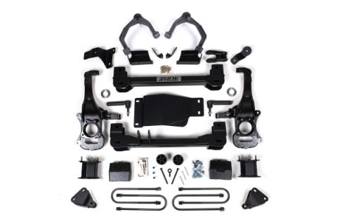 4 Inch Lift Kit For 2025 Silverado/Sierra 1500 ZR2, AT4X 1500 4WD 3 Inch Rear Block Spacer Front Rear Shock Spacer Zone Offroad