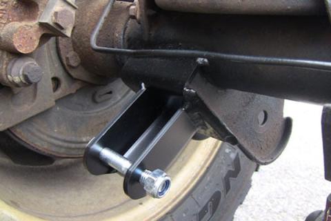 Jeep Wrangler Lower Shock Relocation Kit 1997-2006 TJ/LJ Clayton Off Road