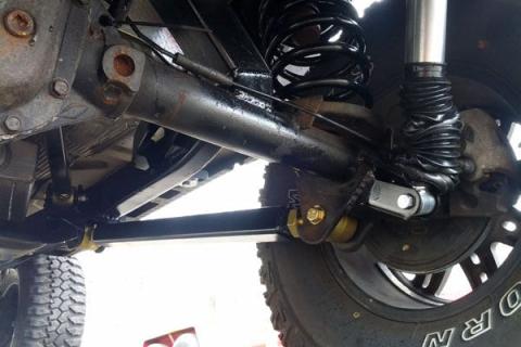 Jeep Wrangler Lower Shock Relocation Kit 1997-2006 TJ/LJ Clayton Off Road