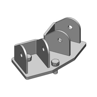 Jeep Grand Cherokee Rear 4 Link Bracket 1999-2004 WJ Clayton Off Road