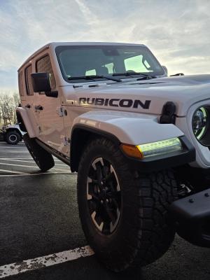 Jeep Wrangler 1.25 Inch Tall Front Bump Stops 2007-Present JK/JL/JT Clayton Off Road