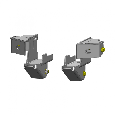 Jeep Rear Long Arm Frame Brackets 2018+, JL Clayton Off Road