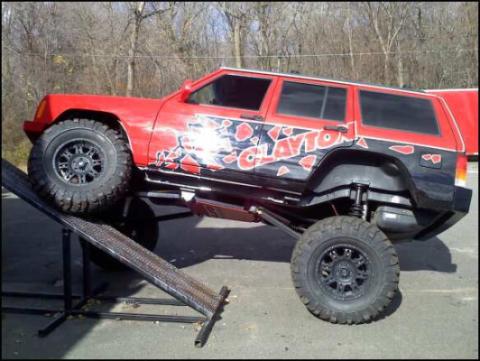 Jeep Cherokee 8.0 Inch Pro Series 3 Link Long Arm Lift Kit W/Rear Coil Conversion 84-01 XJ Clayton Off Road