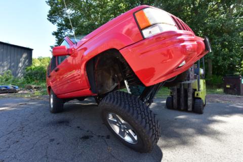 Jeep Grand Cherokee 7.0 Inch Pro Series 3 Link Long Arm Lift Kit 96-98 Grand Cherokee ZJ Clayton Off Road