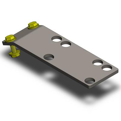 Jeep Wrangler Rubicon Compressor Skid Plate Mount   Clayton Off Road