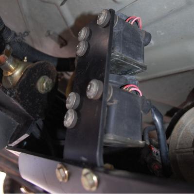 Jeep Wrangler Rubicon Compressor Skid Plate Mount   Clayton Off Road