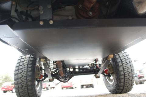 Jeep Wrangler Rubicon Compressor Skid Plate Mount   Clayton Off Road