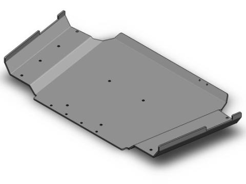 Jeep Wrangler Transfer Case Skid Plate 1997-2006 TJ Clayton Off Road