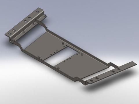 Jeep Wrangler Transfer Case Skid Plate 1997-2006 TJ Clayton Off Road
