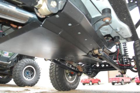 Jeep Wrangler Transfer Case Skid Plate 2004-2006 Jeep Wrangler LJ Clayton Off Road