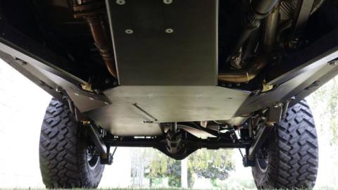 Jeep Wrangler Gas Tank Skid Plate Only 2007-2018 JK 2 Door Only Clayton Off Road