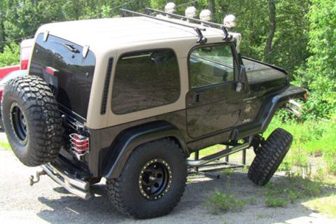 Jeep Wrangler Rear Long Arm Upgrade Kit 97-06 TJ Clayton Off Road