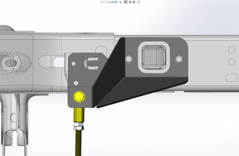 Jeep Gladiator Rear Sway Bar Bracket 2020+, JT Clayton Off Road
