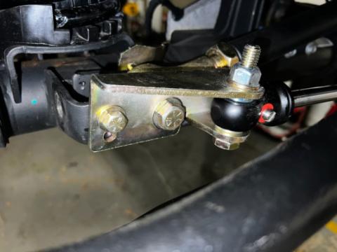 Jeep Steering Stabilizer Relocation Bracket 2007-2020+ JK/JL/JT Clayton Off Road