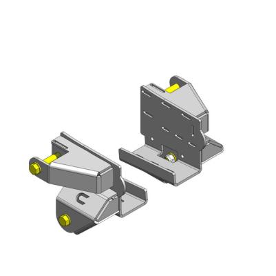 2020-Present Jeep Gladiator JT Rear Long Arm Frame Brackets Clayton Off Road