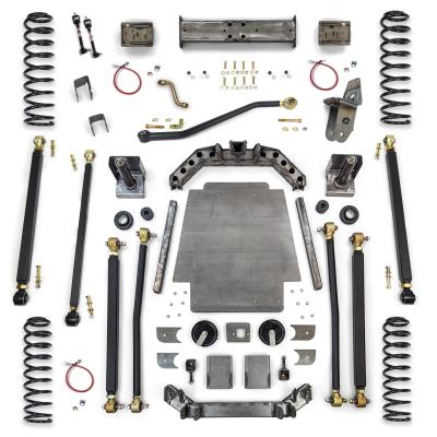 Jeep Cherokee 8.0 Inch Pro Series 3 Link Long Arm Lift Kit W/Rear Coil Conversion 84-01 XJ Clayton Off Road