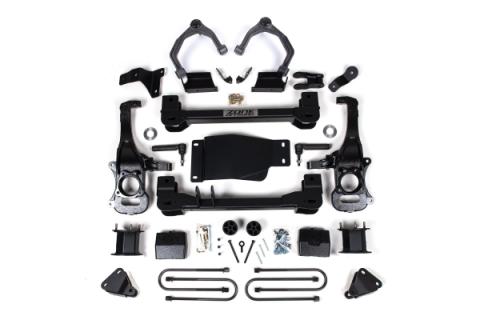 4 Inch Lift Kit For 2025 Silverado/Sierra 1500 ZR2, AT4X 1500 4WD 3 Inch Rear Block Spacer Front Rear Shock Spacer Zone Offroad