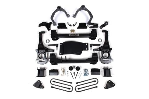 4 Inch Lift Kit for 2025 Silverado/Sierra 1500 Denali High Country 4WD w/ ARC, 3 Inch Rear Block Spacer Front Rear Shock Spacer Zone Offroad