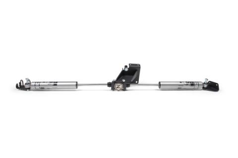 2014-2024 Ram 3500/2014-2022 Ram 2500 4WD Dual Steering Stabilizer Kit Fox 2.0 Adv Series Zone Offroad