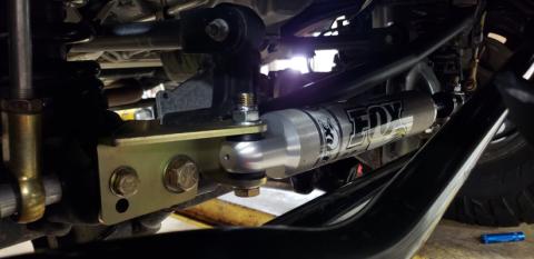 Jeep Steering Stabilizer Relocation Bracket 2007-2020+ JK/JL/JT Clayton Off Road