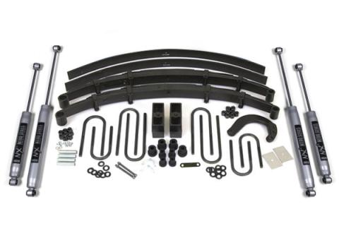 6 Inch Lift Kit Chevy/GMC 3/4 Ton Truck/Suburban 73-76 4WD Leaf Springs W/Fox 2.0 Performance Shocks