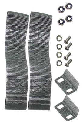 Jeep TJ Front Tube Doors 97-06 Wrangler TJ Black Textured Powdercoat Steel Fishbone Offroad